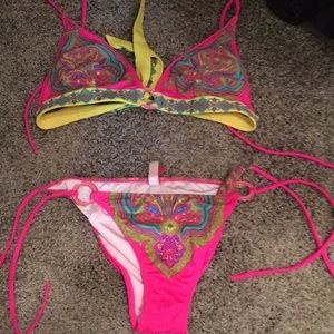Vs multi color small bikini
